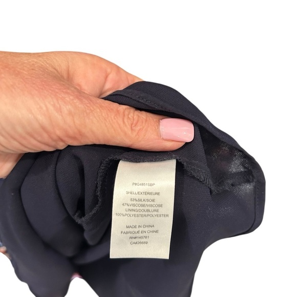 Parker Women’s Amanda Silk Floral Ruffle Mini Dress Cosmic Daisy Size XS - Picture 5 of 7